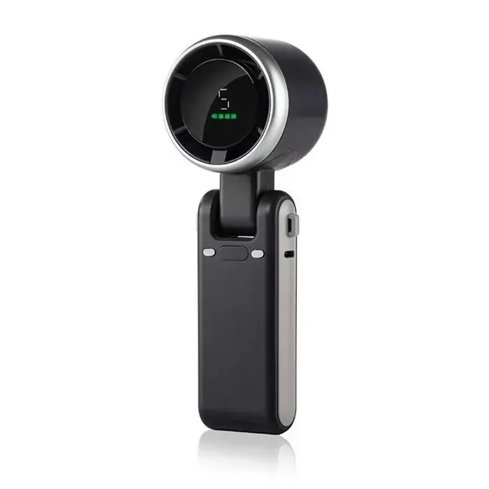 Ventilateur Pliant Turbo 2025 - Puissant Portable à Main/Suspendu au Cou - Idéal pour Extérieur et Bureau - Libre les Mains
