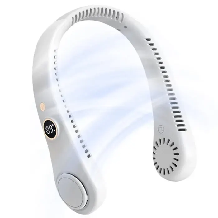 Ventilateur portable - 1 unité Rechargeable USB 5 vitesses silencieux - Refroidissement - Outdoor voyage Aucuneary