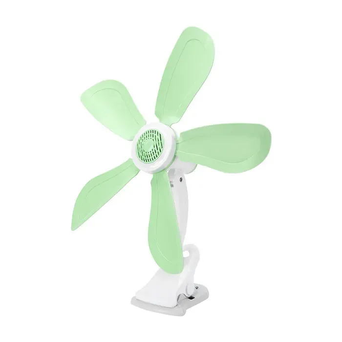 Ventilateur Portable à Clip avec Pales Anti Choc et Fonctionnement Silencieux