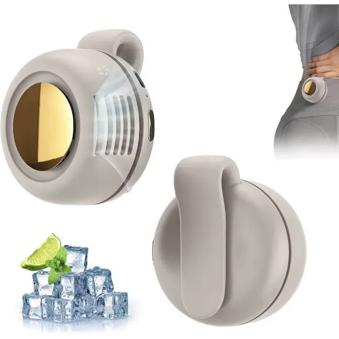 Ventilateur portable à pince - - Mini ventilateur sans pales - Silencieux (< 30 dB) Femeo
