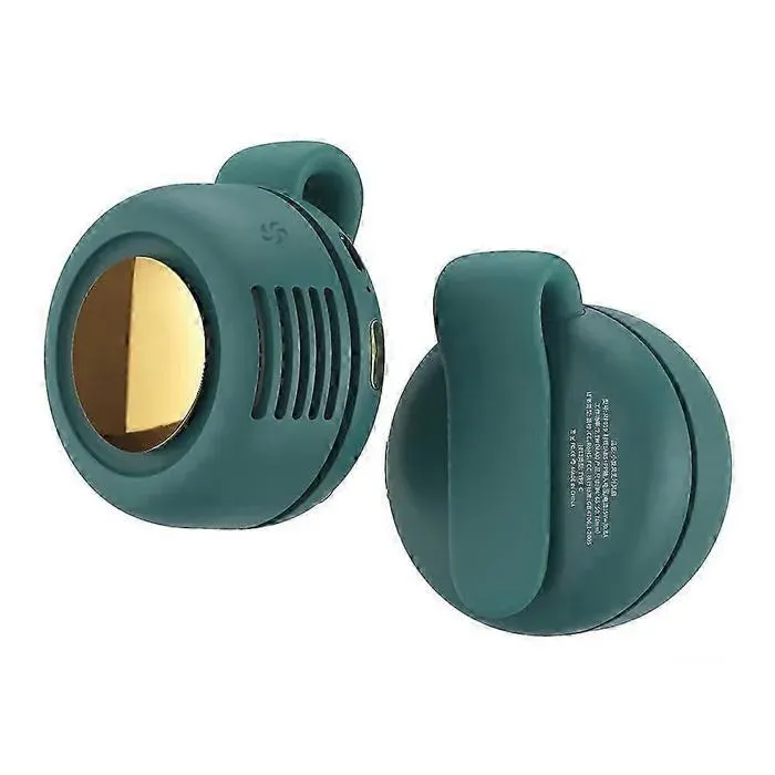Ventilateur portable à pince rechargeable USB mini ventilateur à pince pour le cou et la taille