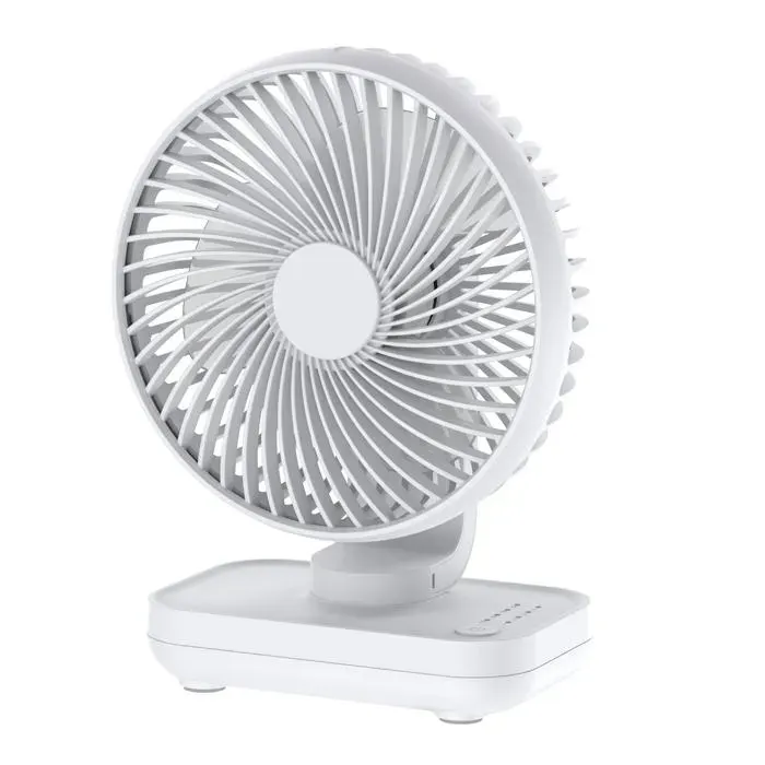 Ventilateur Portable - AIMOONSA - 4000mAh - 4 Vitesses - Inclinaison 90° - Silencieux et Compact