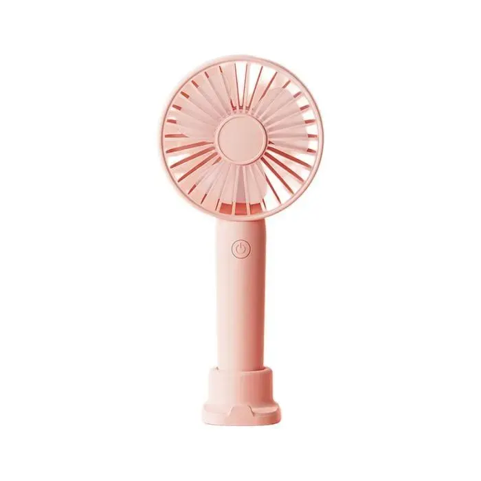 Ventilateur portable - AMOUNE - Modèle à main - 3 vitesses - Rechargeable par USB - Couleurs multiples