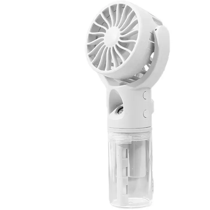 Ventilateur portable avec brumisateur - DEMA - Brumisateur intégré - Rechargeable USB - 4 vitesses réglables