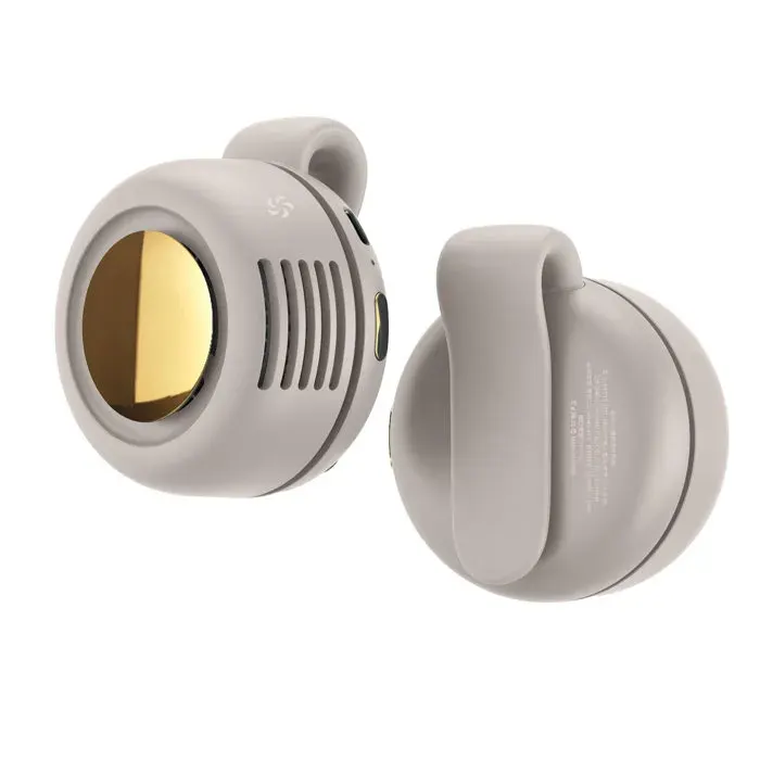Ventilateur portable (clip) - SHIPENOPHY - Venue - USB rechargeable - Clip polyvalent - Faible bruit — coloris Blanc