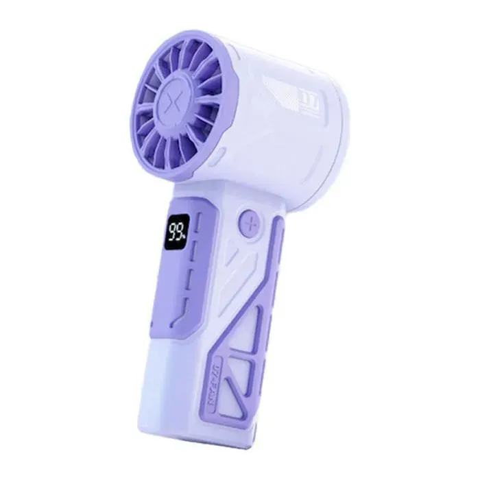 Ventilateur portable extérieur - 100 vitesses réglables Batterie 4000 mAh - Été et grandes températures