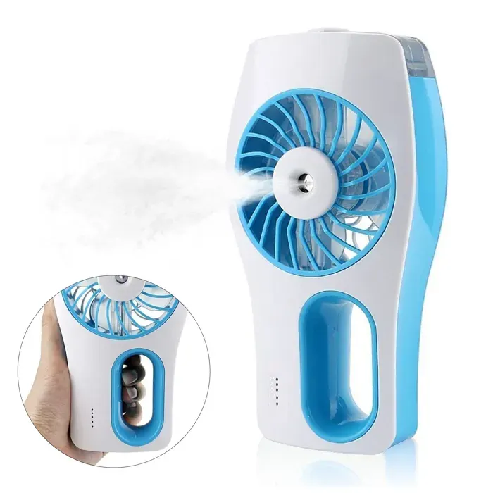 Ventilateur portable - FAMICAM - rechargeable usb portable humidificateur air frais 3 modes bureau maison extérieur personnalisé v