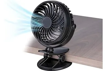 Ventilateur portable Lifetime Air ventil clip 47489 Noir — vue 2