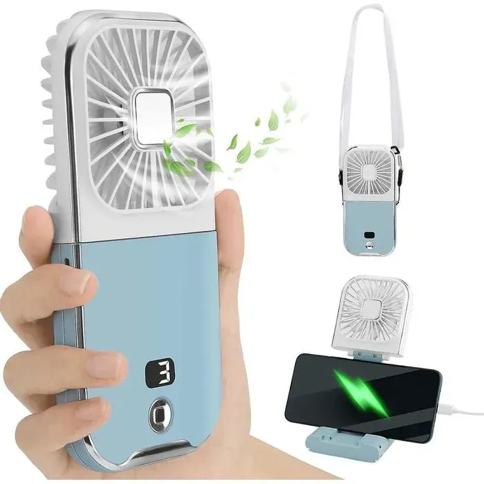 Ventilateur portable mini ventilateur portable éventail à main petit ventilateur personnel