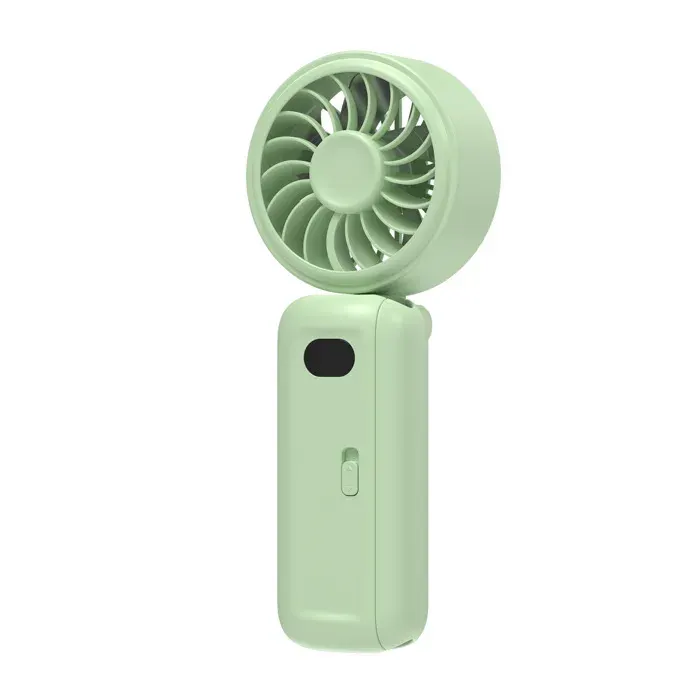 Ventilateur Portable Multifonction à Pince 2000mAh Tête 180° Flux Cyclone 30% Boost Vert Bureau Extérieur Voyage