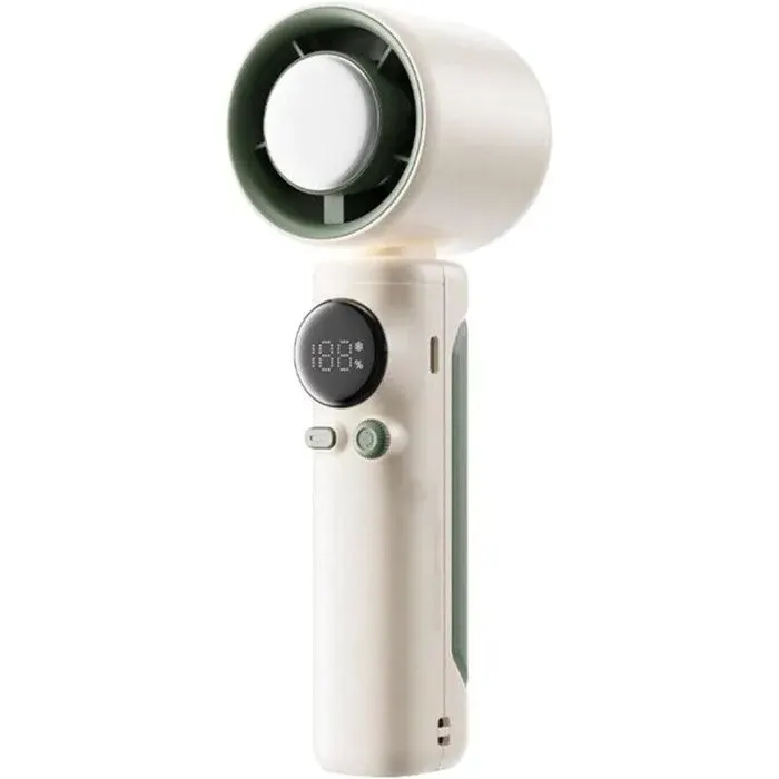 ventilateur Portable Rechargeable – Rafraîchissant pour Plage Camping & Voyage – Cadeau Anniversaire Idéal – Activités Estivales