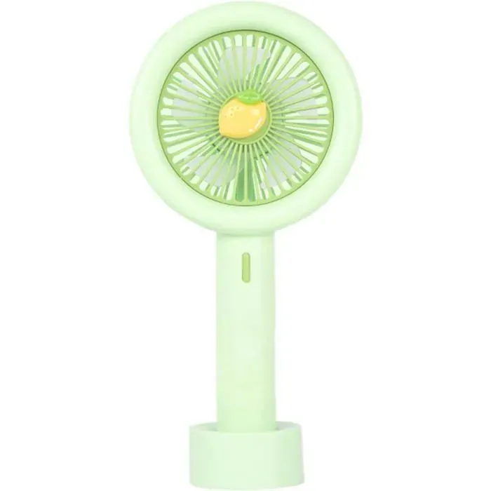 Ventilateur portable — Silencieux — Mini ventilateur — Design unique en forme de fruit — Flux dair puissant — Format Balaena BV