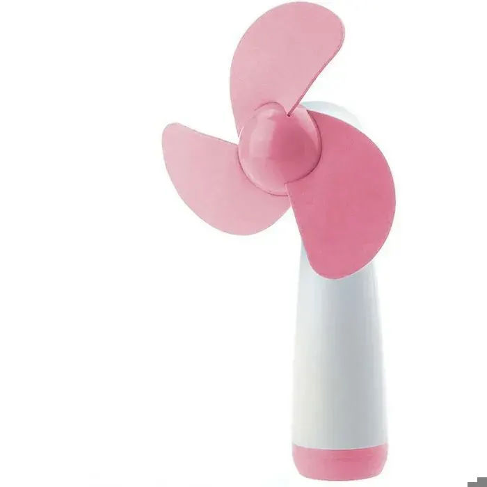 Ventilateur portable sur piles idéal voyage & bureau léger et efficace — coloris Vert