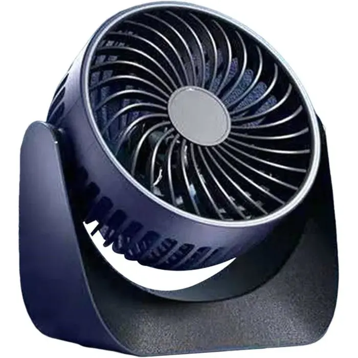 Ventilateur portable - XVX - Venti bureau USB - 3 vitesses - Bleu abysse - Silencieux