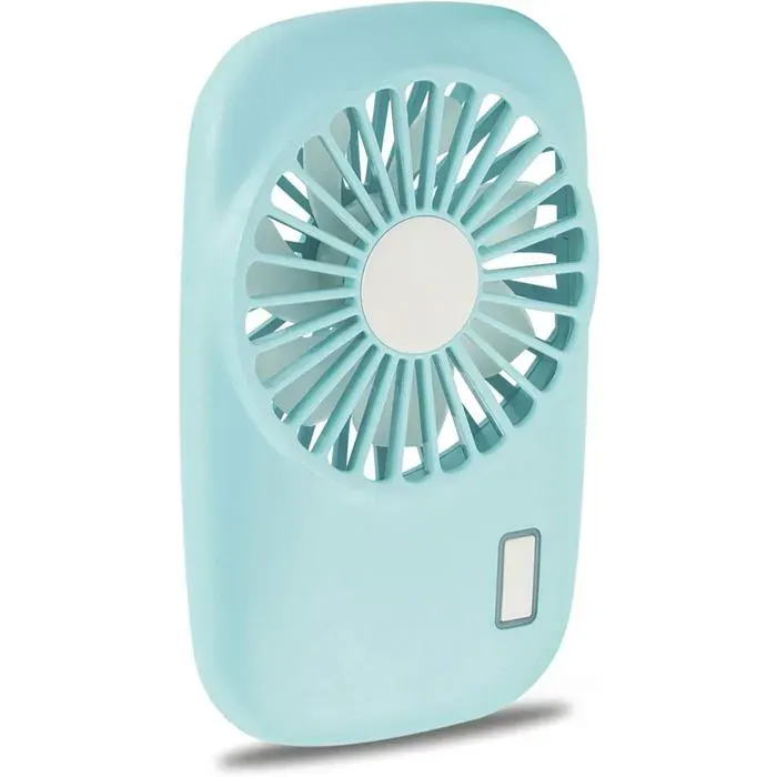 Ventilateur portatif - PZCC - Mini puissant - USB rechargeable - Vitesse réglable - Portable