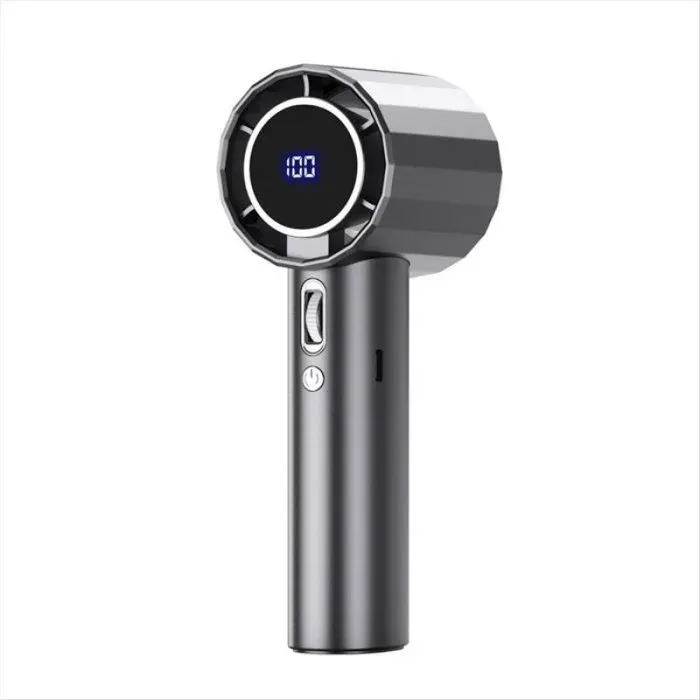 Ventilateur Portatif Rechargeable de Type C Réglable sur 100 Vitesses Refroidissement Rapide Puissant Ventilateur à S