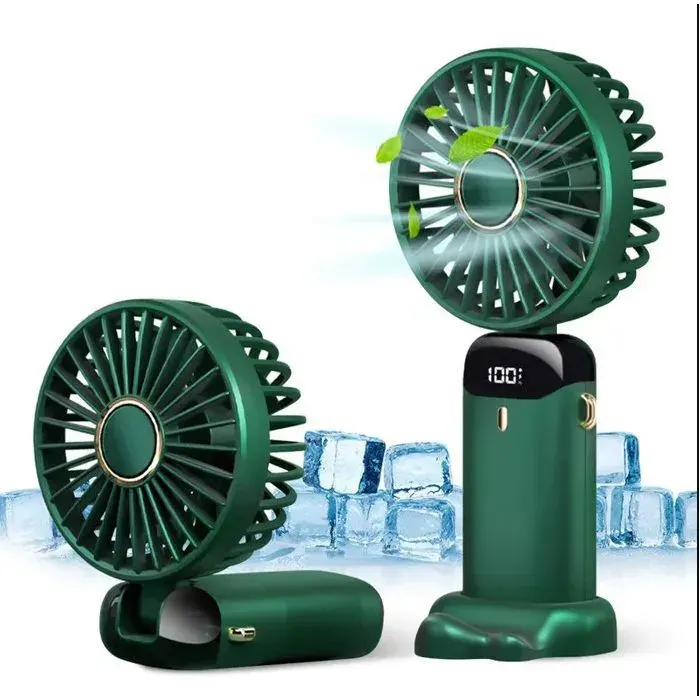 Ventilateur Portatif - YYV - Rechargeable USB - 5000mAh - 5 Vitesses - Écran à LED