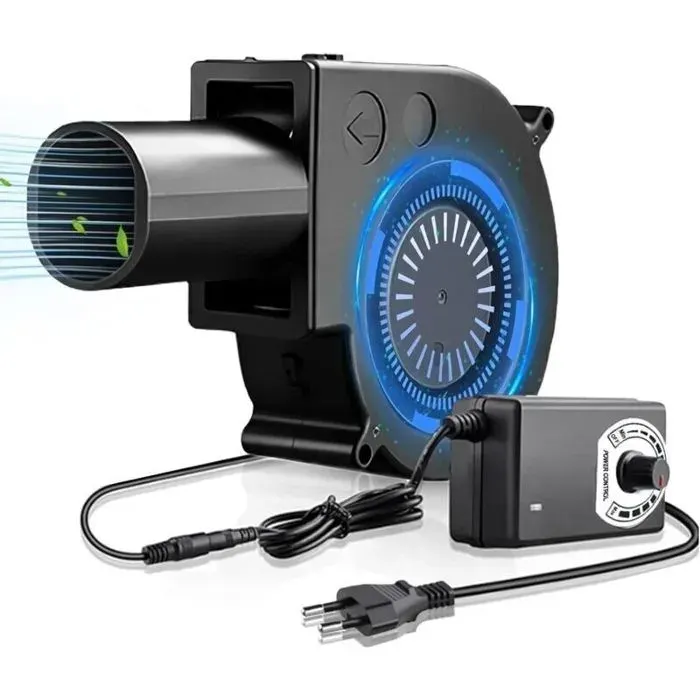 Ventilateur radial 12 V 220 V avec contrôleur pour appareils ménagers ventilateur pour changement de ventilation barbecue che