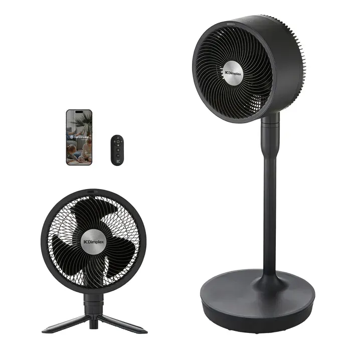 Ventilateur sans fil - DIMPLEX - DUOCOOL Wireless - 45h autonomie - 36 dB silencieux - 2-en-1 pied/table