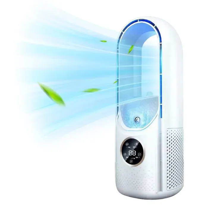 Ventilateur sans pales - UVERBON - 6 vitesses - Minuterie 8h - Silencieux - Grand angle