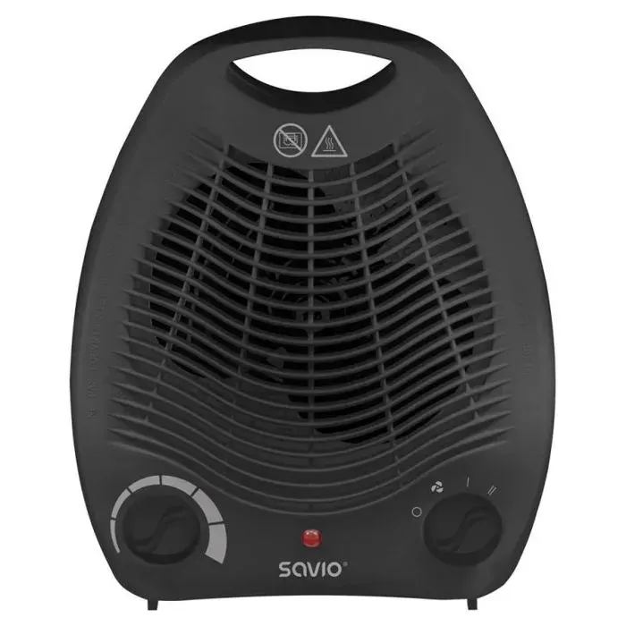 Ventilateur SAVIO AD-02/B Noir — Ventilateur électrique sur secteur