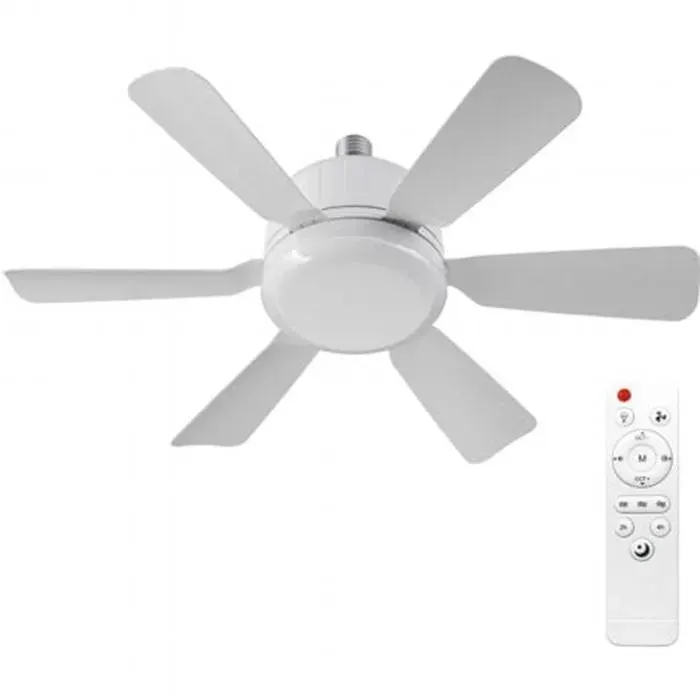 Ventilateur silencieux amovible avec température de couleur réglable et télécommande parfait pour les chambres