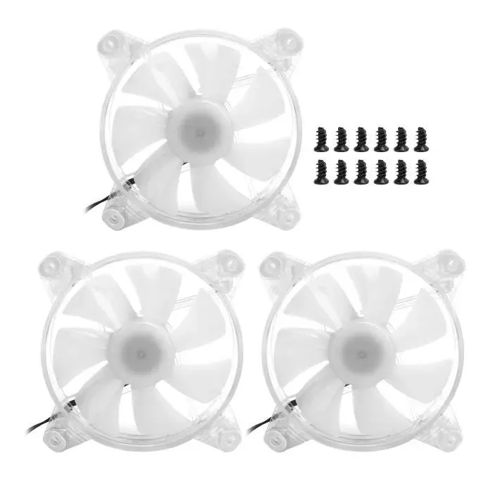 Ventilateur - SONEW - 120mm - 12V DC - 30 dB - Lumière colorée