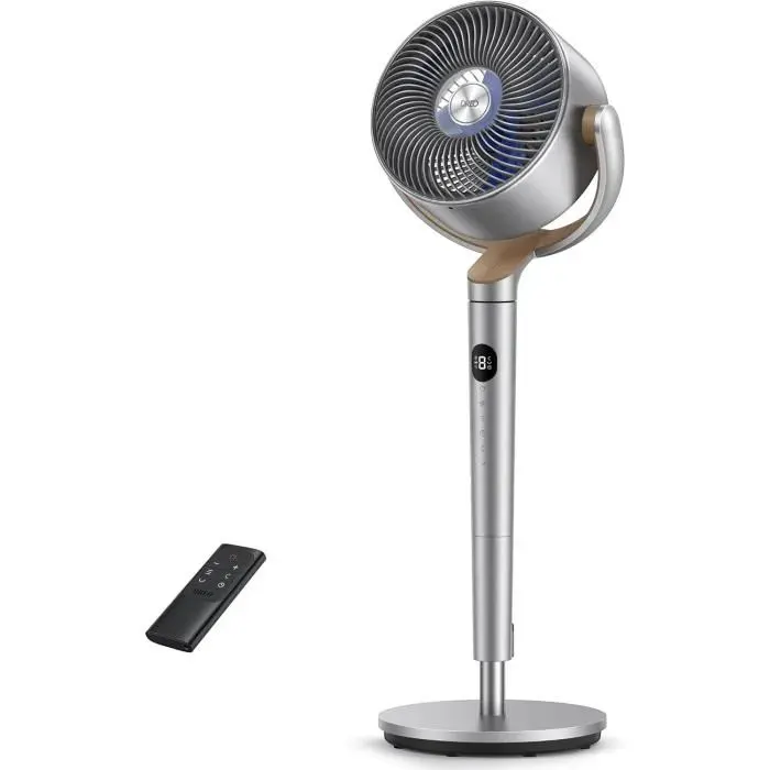 Ventilateur sur pied Dreo PolyFan 502 - 8 vitesses oscillation 120° 23 dB gris