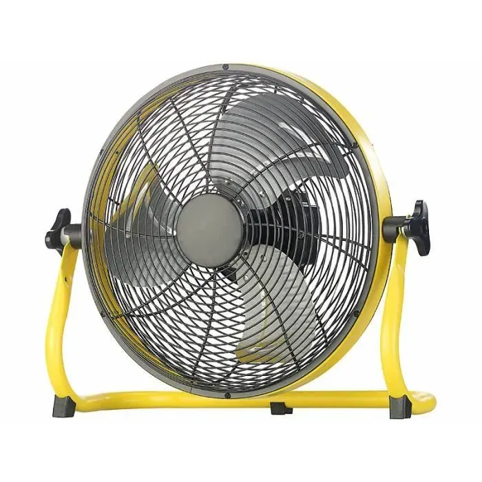 Ventilateur sur pied - Sichler Haushaltsgeräte - 15000 mAh - USB - Jaune - 43 W
