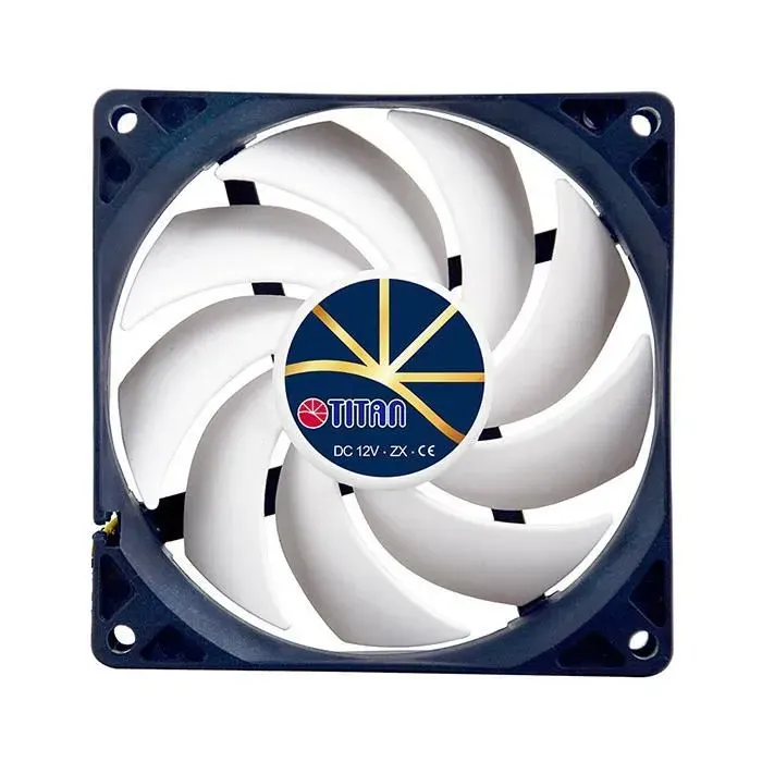 Ventilateur - TITAN - 12V - Silencieux - 47.56 CFM - Faible consommation dénergie