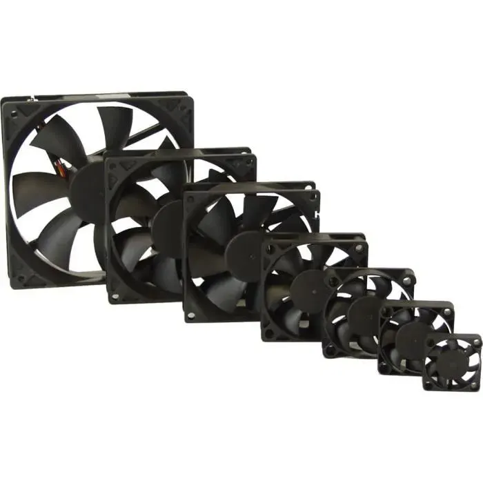 Ventilateur - TITAN - TFD-3007M12S - 30x30x7mm - Noir - Refroidissement efficace — coloris Noire