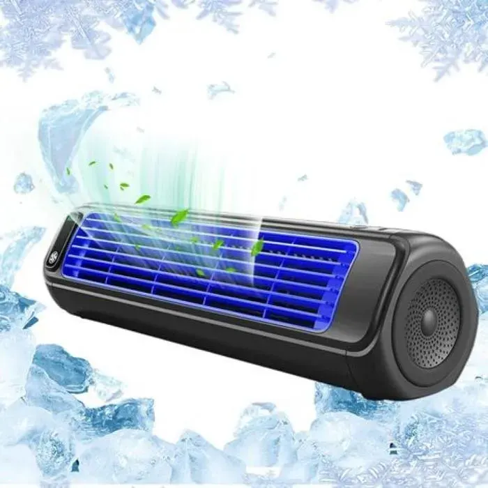 Ventilateur tour oscillant silencieux (123 pouces) 3 vitesses pour chambre ou cuisine utilisable horizontalement/vertic