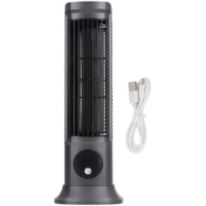 Ventilateur tour professionnel sans pales efficace et silencieux à trois vitesses réglables idéal pour le bureau à domic