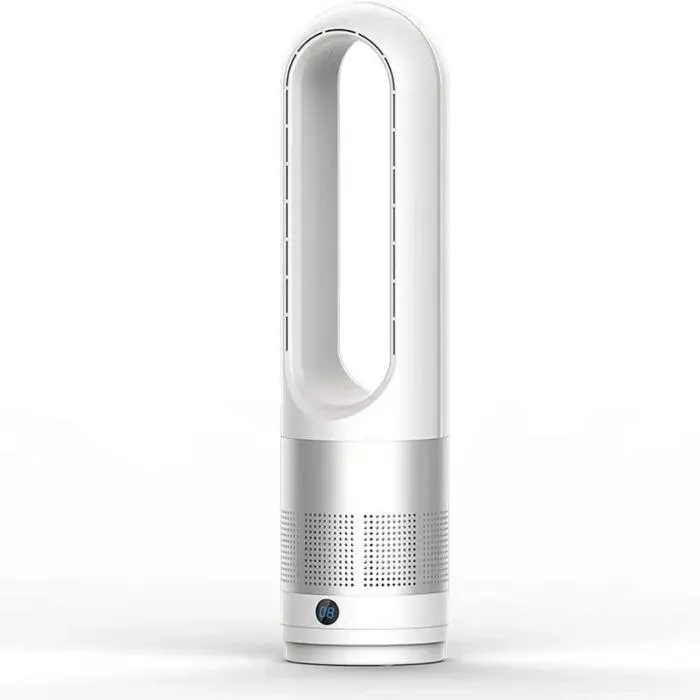 Ventilateur tour sans pales 18pouces refroidissement et chauffage 8 vitesses de vent minut