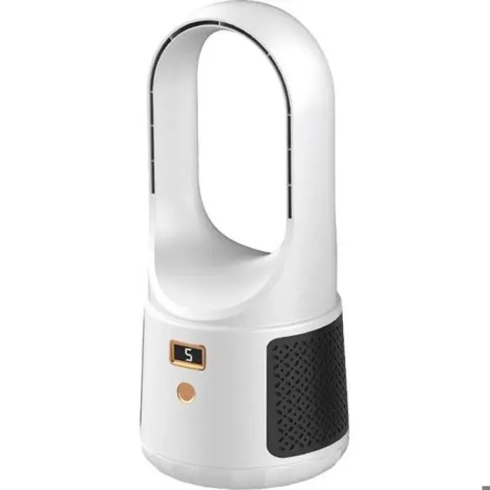 Ventilateur tour sans pales 6 vitesses port USB affichage LED fonctionnement silencieux pour la maison ou le bureau b