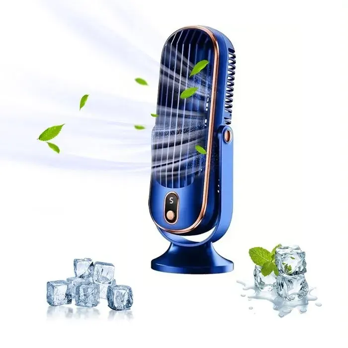 Ventilateur Tour Sans Pales Petit Ventilateur Silencieux Oscillant avec 5 Vitesses Économe en Énergie pour Bureau Chambre à Coucher