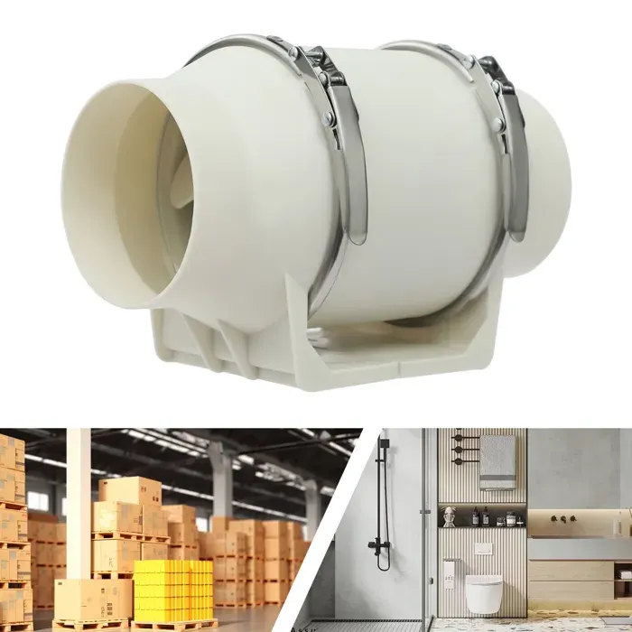 Ventilateur tubulaire - Diamètre : 95 mm - 145 mm - 220 V - ventilateurs à roulement à billes ventilateurs dextraction
