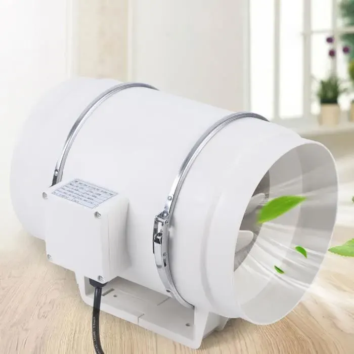 Ventilateur Tubulaire - Ventilateur de Conduite -Ventilateur de Ventilation dÉchappement à Faible Bruit Pour Ventilation