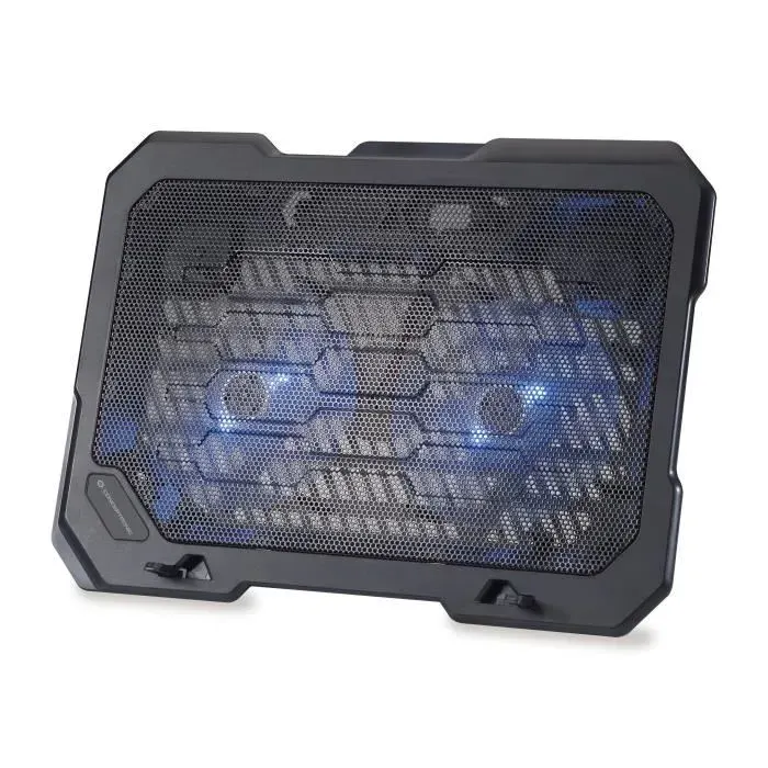 Ventilateur USB - Conceptronic - Thana 01B - 396 cm (15.6) - 2 ventilateurs - Noir — coloris Noire