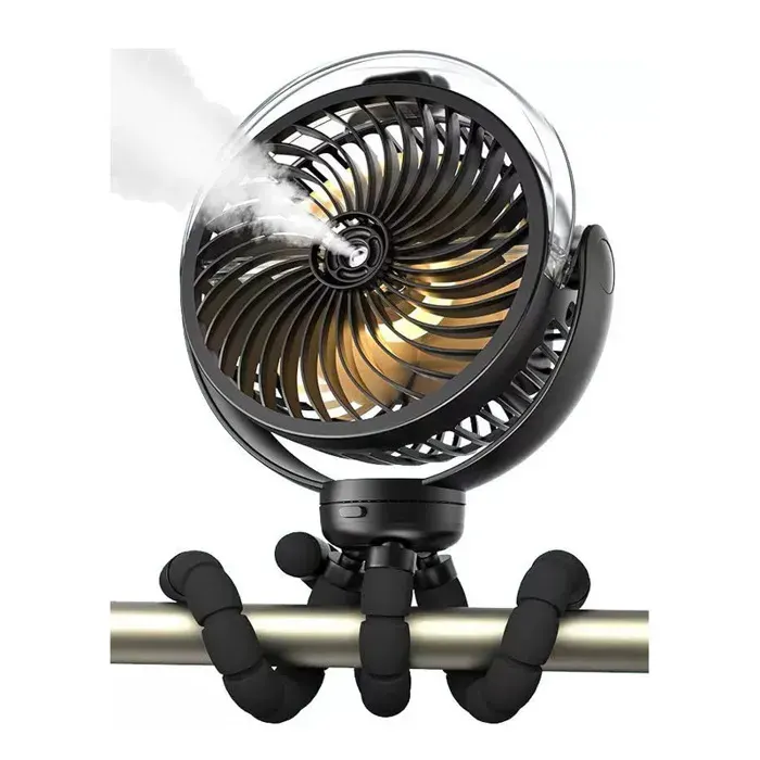 Ventilateur USB - Dancial - Mini Ventilateur à Main - 100ml - 3000mAh - 2 Vitesses