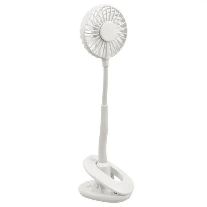 Ventilateur USB - HANDEIU - Autre - Lampe LED - À pince - 9P x 30l x 9H cm