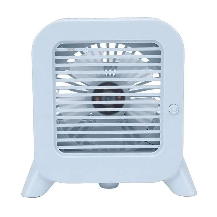 Ventilateur USB Rechargeable Sans Fil Mini Climatiseur de Bureau pour Chambre/Maison dupcheliry