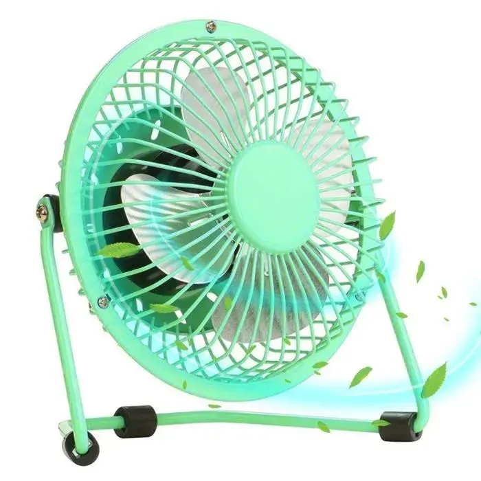 Ventilateur USB - YIOU - Mini Ventilateur - Silencieux - Tête pivotante - Bureau