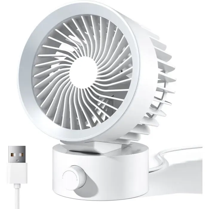 Ventilateur-Ventilateur de table-Ventilateur portable-Mini ventilateur-Ventilateur de bureau USB-Petit ventilateur de bureau
