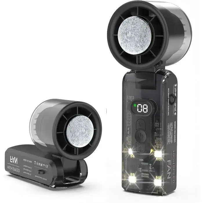 Ventilateur-Ventilateur portatif avec refroidissement par eau - Mini ventilateur pliable avec refroidissement par eau