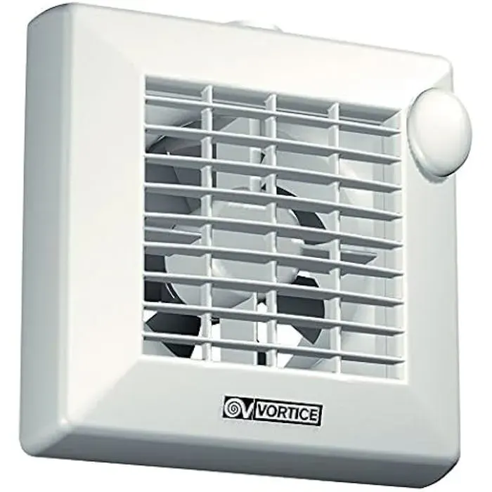 Ventilateur Vortice M100/4 - Blanc - 18W - Plastique - Silencieux - Débit dair élevé