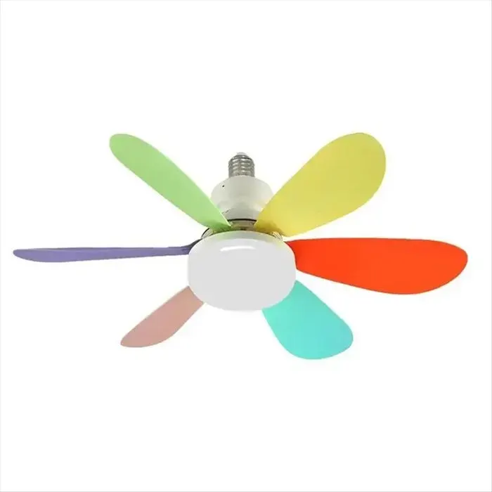 Ventilateurs de Plafond avec Lumières Douille E27/26 à Visser pour Ventilateur de Plafond Ventilateur de Plafond avec Lumières
