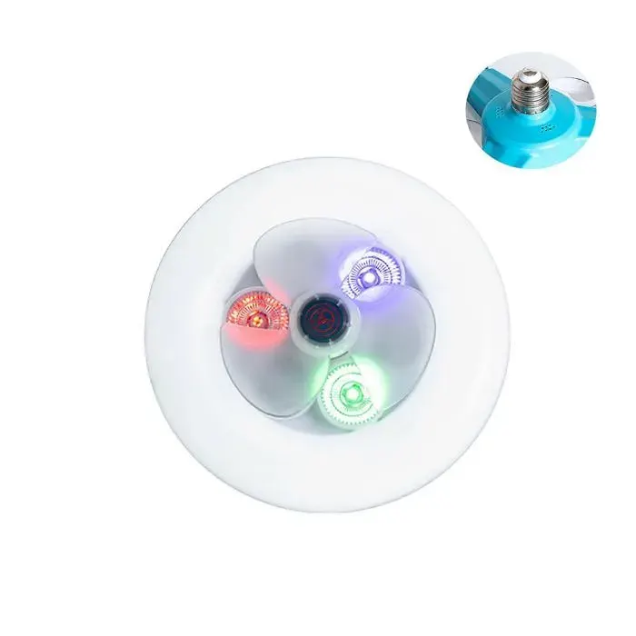 Ventilateurs de plafond pour chambre à coucher lampe ventilateur de refroidissement éclairage pour enfants lustres à LED