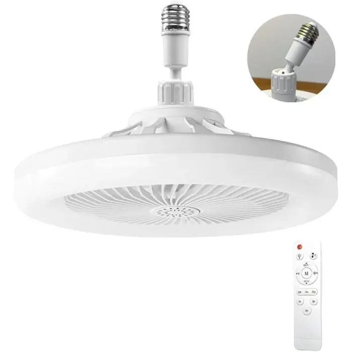 Ventiteur Pfond Avec LumiereOKSANOventiteur De Pfond Avec Télécommandeventiteur Silencieux PfondE27 Bnc b VENTILATEUR DE PLAFOND
