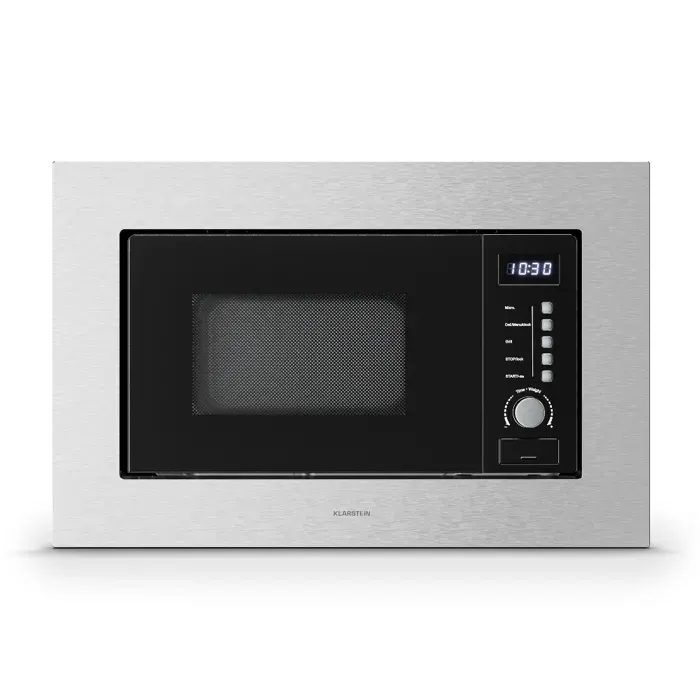 Verosteel 700 W 33 cm Micro-ondes Encastrable avec Gril Noir